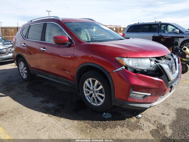 44340629 :رقم المزاد ، 5N1ET2MV7JC844871 vin ، 2018 Nissan Rogue Hybrid Sv مزاد بيع