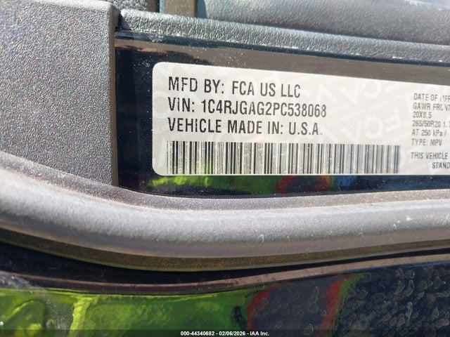 Jeep Grand Cherokee Altitude 4x2 2023 1C4RJGAG2PC538068 Image 9