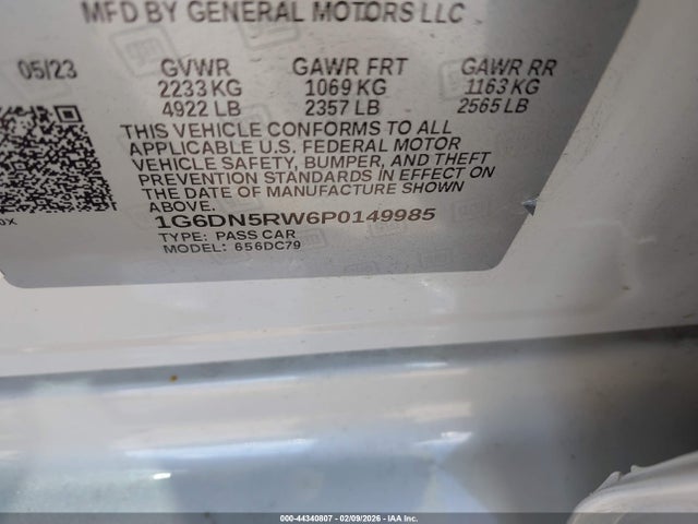2023 CADILLAC CT5 1G6DN5RW6P0149985 Photo 8