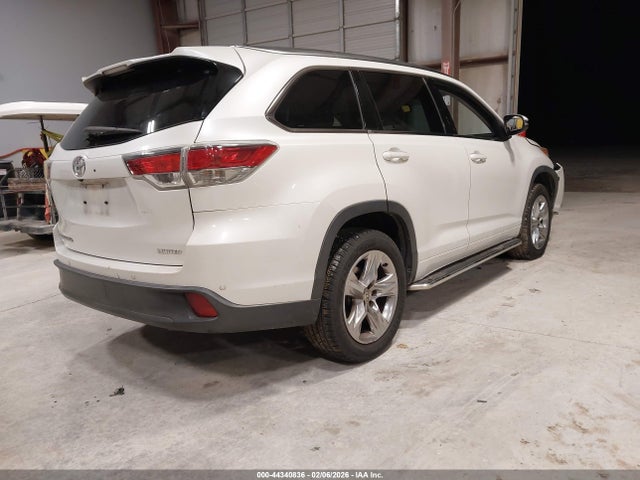 Toyota Highlander Limited V6 2014 5TDYKRFH2ES033035 Image 4