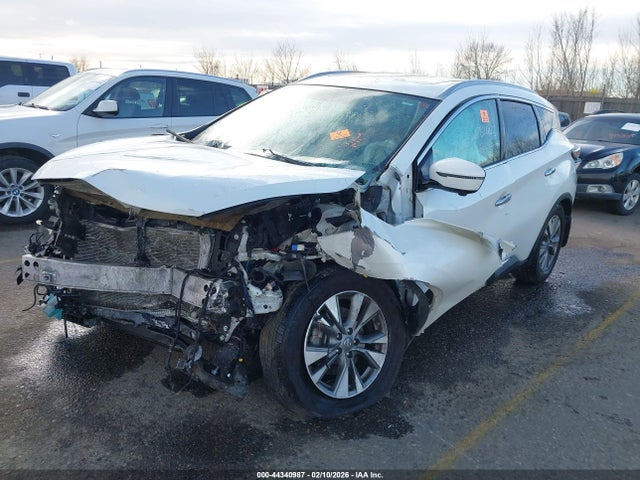 2018 Nissan Murano Sl მანქანა იყიდება აუქციონზე, vin: 5N1AZ2MGXJN185588, აუქციონის ნომერი: 44340987