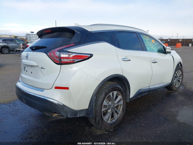 2018 Nissan Murano Sl მანქანა იყიდება აუქციონზე, vin: 5N1AZ2MGXJN185588, აუქციონის ნომერი: 44340987