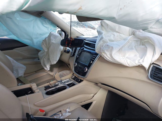 2018 Nissan Murano Sl მანქანა იყიდება აუქციონზე, vin: 5N1AZ2MGXJN185588, აუქციონის ნომერი: 44340987