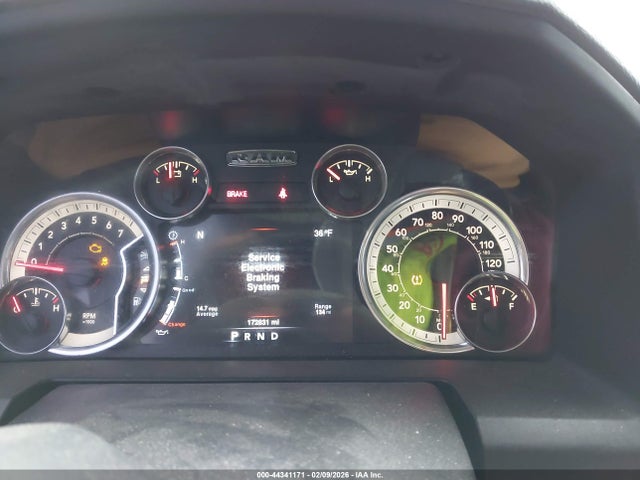 44341171 :رقم المزاد ، 1C6RR7GT9GS115501 vin ، 2016 Ram 1500 Big Horn مزاد بيع