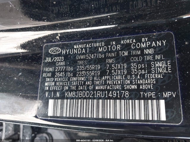 2024 HYUNDAI TUCSON PLUG-IN HYBRID KM8JBDD21RU149178 Photo 8