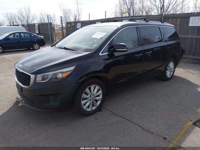 2016 Kia Sedona Ex მანქანა იყიდება აუქციონზე, vin: KNDMC5C1XG6139246, აუქციონის ნომერი: 44341291