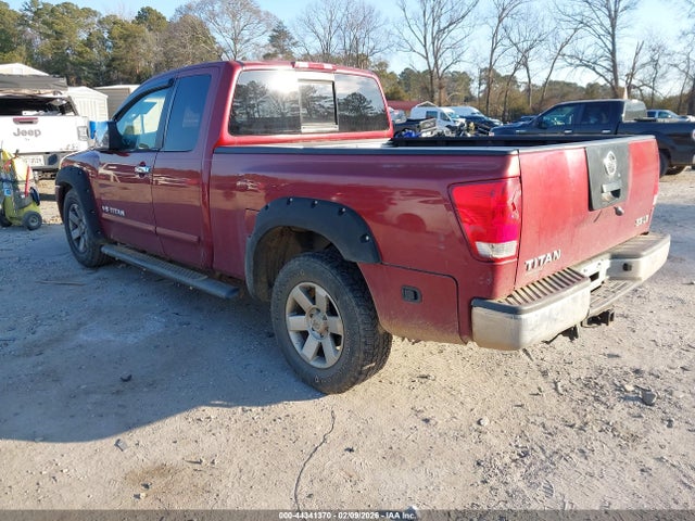 44341370 :رقم المزاد ، 1N6BA06B75N577162 vin ، 2005 Nissan Titan Le مزاد بيع