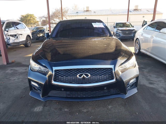 44341395 :رقم المزاد ، JN1FV7AP5GM421511 vin ، 2016 Infiniti Q50 3.0t Red Sport 400 مزاد بيع