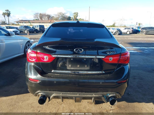 44341395 :رقم المزاد ، JN1FV7AP5GM421511 vin ، 2016 Infiniti Q50 3.0t Red Sport 400 مزاد بيع