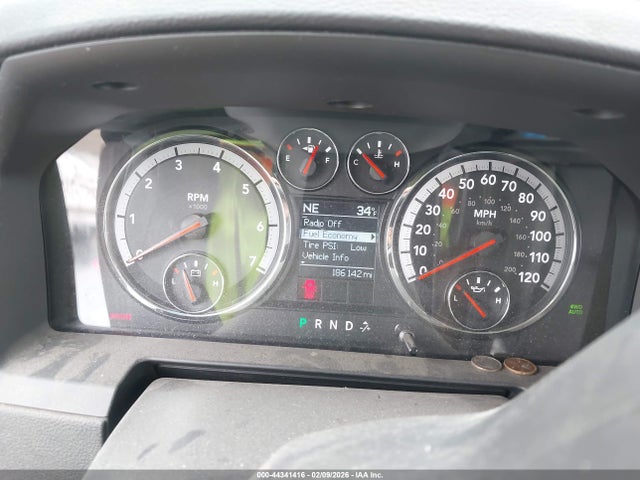 44341416 :رقم المزاد ، 1C6RD7NT7CS154986 vin ، 2012 Ram 1500 Laramie مزاد بيع