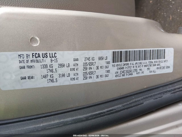 2016 CHRYSLER TOWN & COUNTRY 2C4RC1BG2GR112765 Photo 8