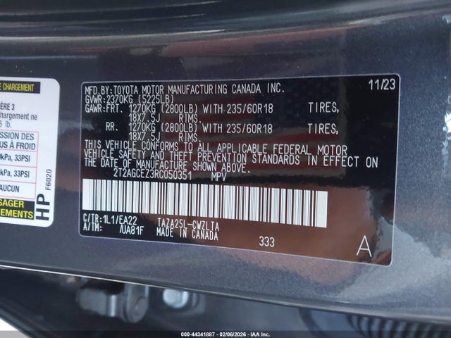 2024 LEXUS NX 350 2T2AGCEZ3RC050351 Photo 8