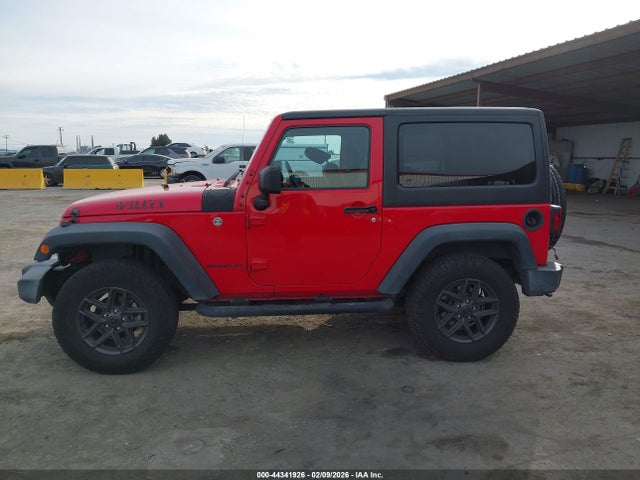 1C4AJWAG5GL258846 Jeep Wrangler Willys Wheeler