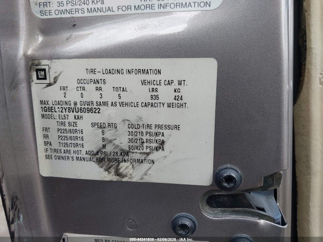 1997 CADILLAC ELDORADO 1G6EL12Y8VU609622 Photo 8