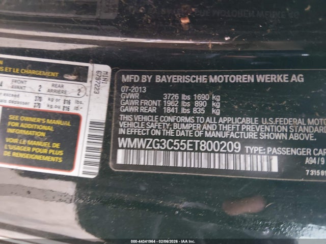 2014 MINI CLUBMAN WMWZG3C55ET800209 Photo 8