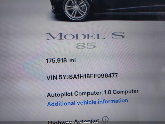 Tesla Model S 60/70/85 2015 5YJSA1H18FF096477 Image 14
