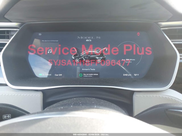 2015 TESLA MODEL S 5YJSA1H18FF096477 Photo 6