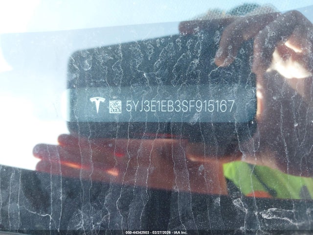 Aukcja sprzedaży 2025 Tesla Model 3 Long Range All-wheel Drive, vin: 5YJ3E1EB3SF915167, numer aukcji: 44342503
