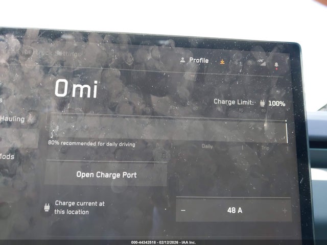 2025 Tesla Cybertruck All-wheel Drive მანქანა იყიდება აუქციონზე, vin: 7G2CEHED7SA074376, აუქციონის ნომერი: 44342518