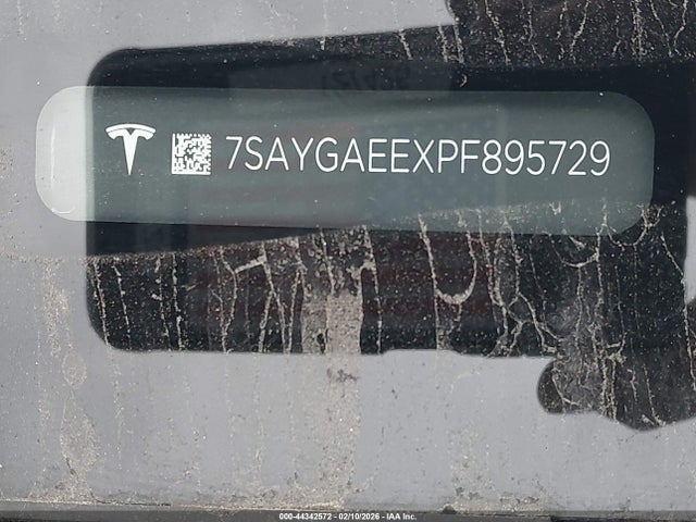 Продажа на аукционе авто 2023 Tesla Model Y Awd/long Range Dual Motor All-wheel Drive, vin: 7SAYGAEEXPF895729, номер лота: 44342572