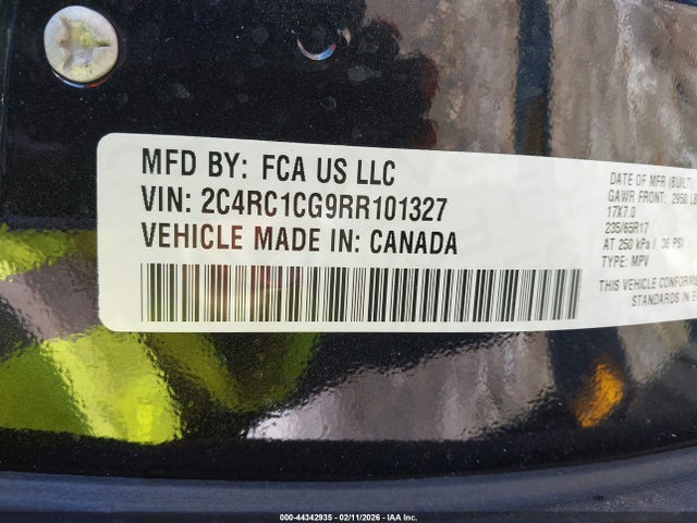 2024 CHRYSLER VOYAGER 2C4RC1CG9RR101327 Photo 8
