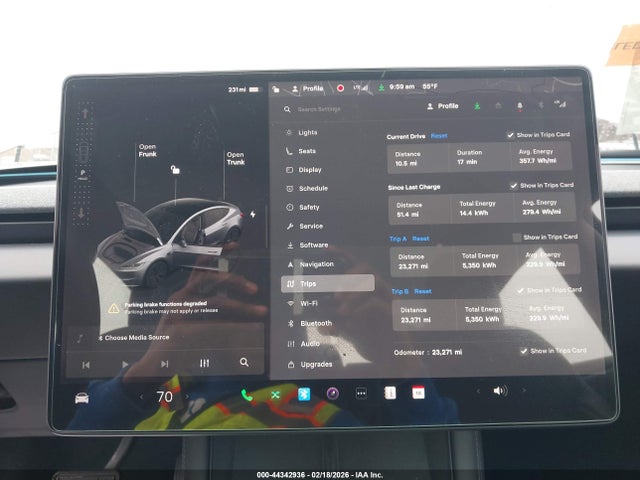 Продажа на аукционе авто 2025 Tesla Model 3 Long Range Rear-wheel Drive/standard Rear-wheel Drive, vin: 5YJ3E1EA6SF989240, номер лота: 44342936