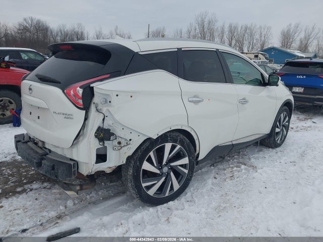 5N1AZ2MH0FN268916 Nissan Murano Platinum
