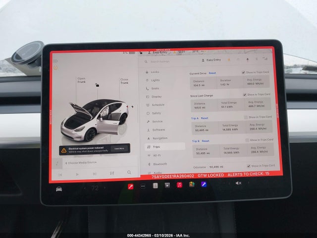 2024 TESLA MODEL Y 7SAYGDEE1RA260402 Photo 6