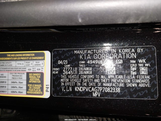 2023 KIA SPORTAGE HYBRID KNDPVCAG7P7082338 Photo 8