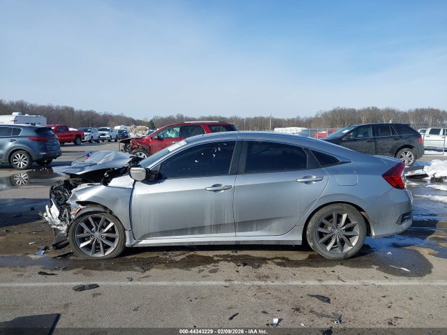 44343229 :رقم المزاد ، 19XFC1F71KE004760 vin ، 2019 Honda Civic Ex-l مزاد بيع