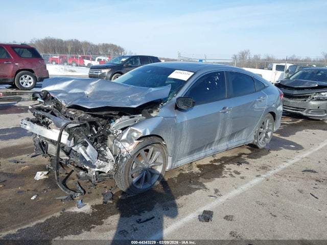 44343229 :رقم المزاد ، 19XFC1F71KE004760 vin ، 2019 Honda Civic Ex-l مزاد بيع