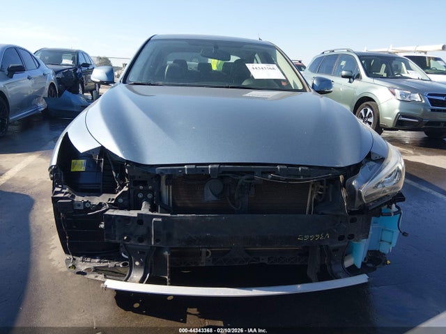 2015 Infiniti Q50 Premium მანქანა იყიდება აუქციონზე, vin: JN1BV7AP3FM345235, აუქციონის ნომერი: 44343368