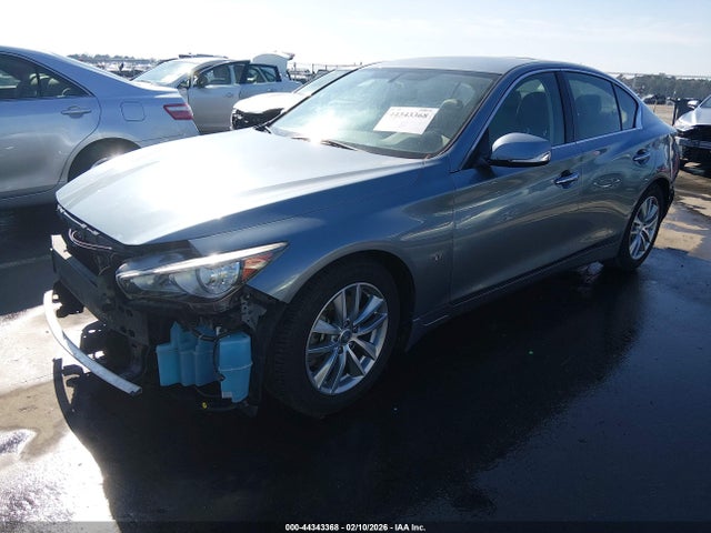 2015 Infiniti Q50 Premium მანქანა იყიდება აუქციონზე, vin: JN1BV7AP3FM345235, აუქციონის ნომერი: 44343368