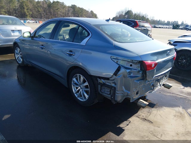 2015 Infiniti Q50 Premium მანქანა იყიდება აუქციონზე, vin: JN1BV7AP3FM345235, აუქციონის ნომერი: 44343368