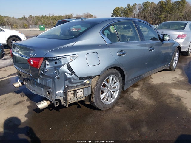 2015 Infiniti Q50 Premium მანქანა იყიდება აუქციონზე, vin: JN1BV7AP3FM345235, აუქციონის ნომერი: 44343368