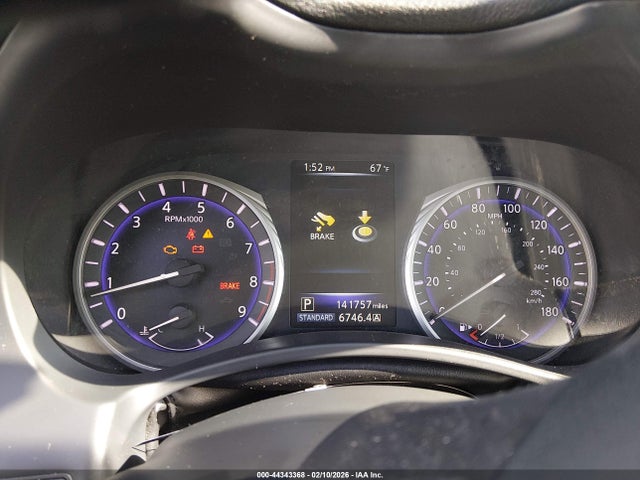 2015 Infiniti Q50 Premium მანქანა იყიდება აუქციონზე, vin: JN1BV7AP3FM345235, აუქციონის ნომერი: 44343368