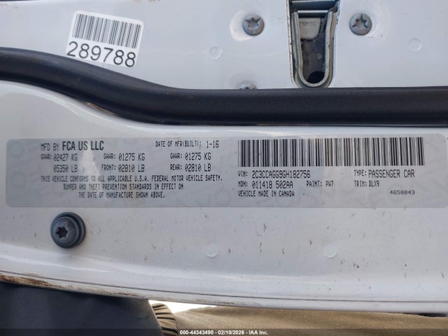 Aukcja sprzedaży 2016 Chrysler 300 300s, vin: 2C3CCAGG9GH182756, numer aukcji: 44343490
