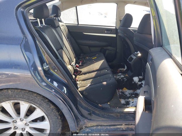 44343513 :رقم المزاد ، 4S3BMDG63C2009184 vin ، 2012 Subaru Legacy 3.6r Premium مزاد بيع