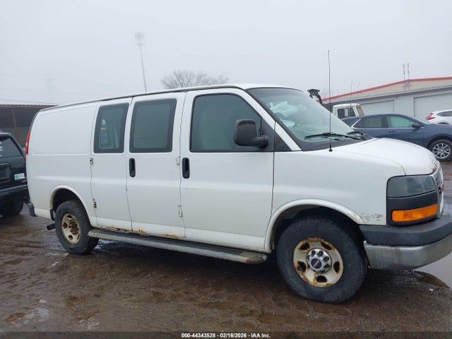 44343528 :رقم المزاد ، 1GTW7FCA0E1911105 vin ، 2014 Gmc Savana 2500 Work Van مزاد بيع