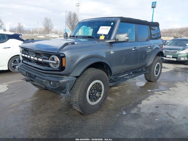 2024 Ford Bronco Outer Banks მანქანა იყიდება აუქციონზე, vin: 1FMDE8BH5RLA94971, აუქციონის ნომერი: 44343584