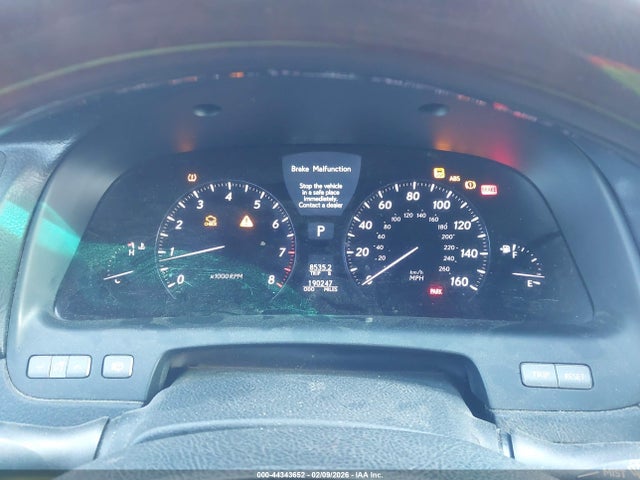 2007 LEXUS LS 460 JTHBL46F975039667 Photo 6