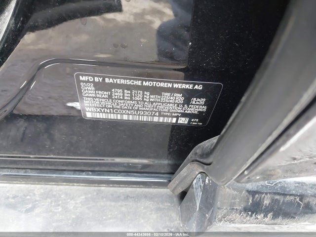 2022 BMW X2 WBXYN1C0XN5U93074 Photo 8