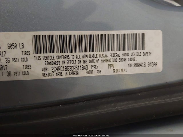 2013 CHRYSLER TOWN & COUNTRY 2C4RC1BG3DR511843 Photo 8