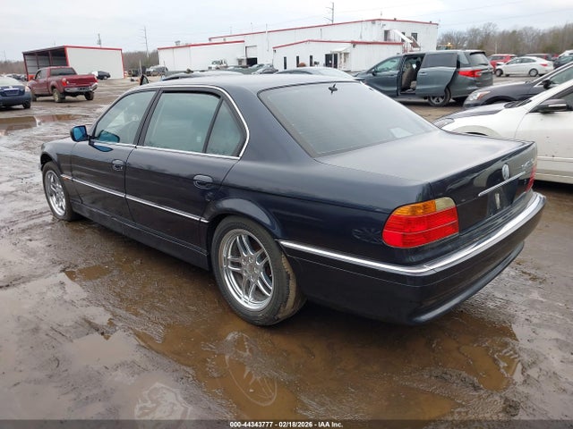 2000 BMW 740IL WBAGH8345YDP11134 Photo 2