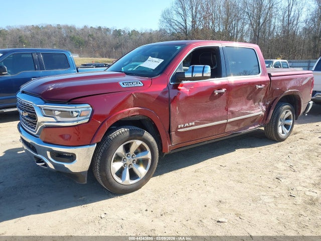 44343895 :رقم المزاد ، 1C6SRFHT5LN201083 vin ، 2020 Ram 1500 Limited  4x4 5'7 Box مزاد بيع