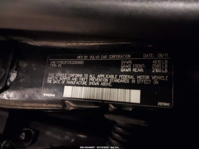 2012 VOLVO S60 YV1622FS1C2092893 Photo 8