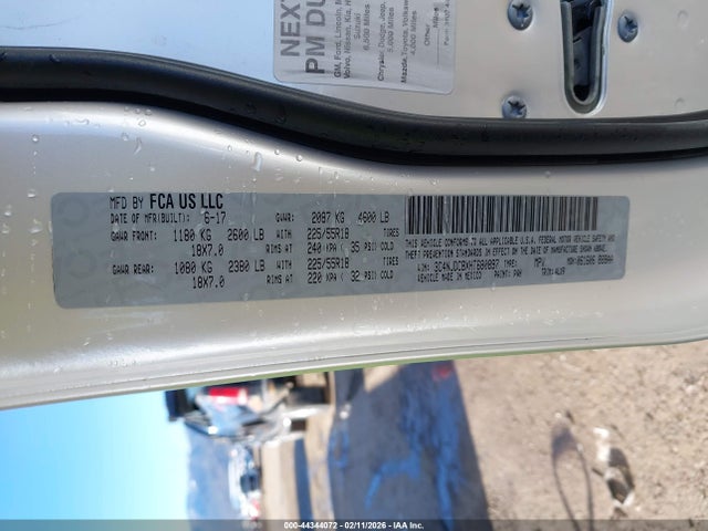 2017 JEEP NEW COMPASS 3C4NJDCBXHT680897 Photo 8