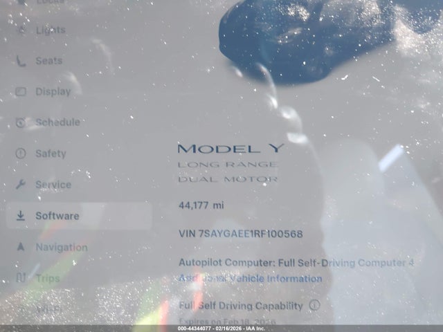 Aukcja sprzedaży 2024 Tesla Model Y Long Range Dual Motor All-wheel Drive, vin: 7SAYGAEE1RF100568, numer aukcji: 44344077