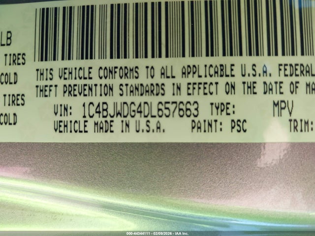 2013 JEEP WRANGLER UNLIMITED 1C4BJWDG4DL657663 Photo 8