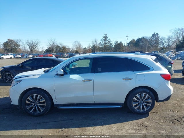 44344194 :رقم المزاد ، 5FRYD4H42GB020976 vin ، 2016 Acura Mdx Technology   Acurawatch Plus Packages/technology Package مزاد بيع